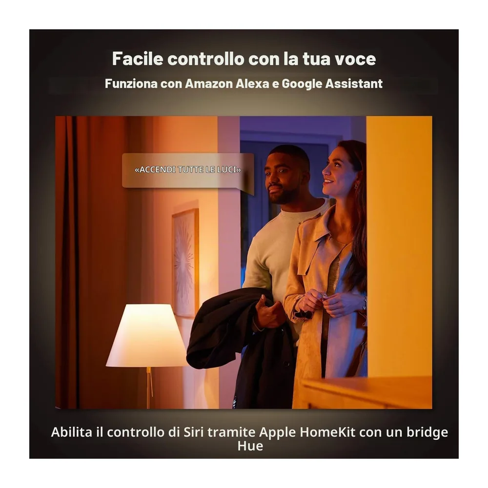 Philips Hue Amaze, Lampada a sospensione smart, Nero — 6