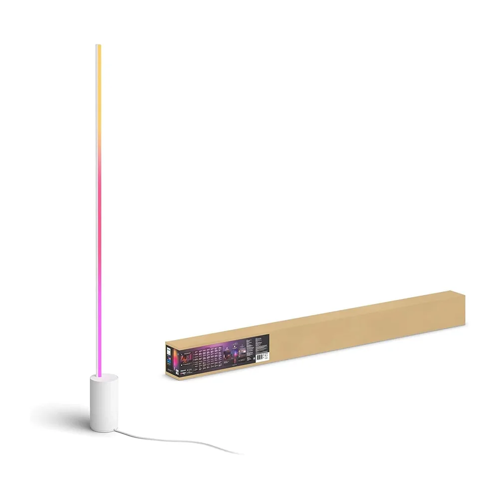Philips Hue Signe, Lampada da terra LED, Bianco [Classe di efficienza energetica G]