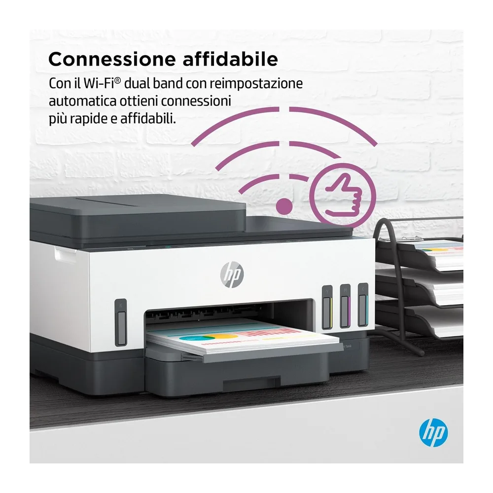 HP Smart Tank Plus 7305 AiO 28B75A, Stampante Multifunzione a Colori, Serbatoio d'Inchiostro ad Alto Volume — 4