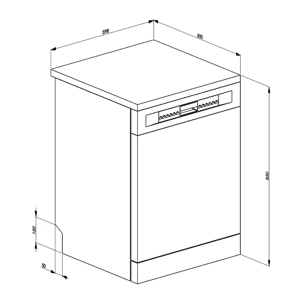 Smeg LVS292DN - Lavastoviglie 13 Coperti Classe D Nero [Classe di efficienza energetica D] — 2