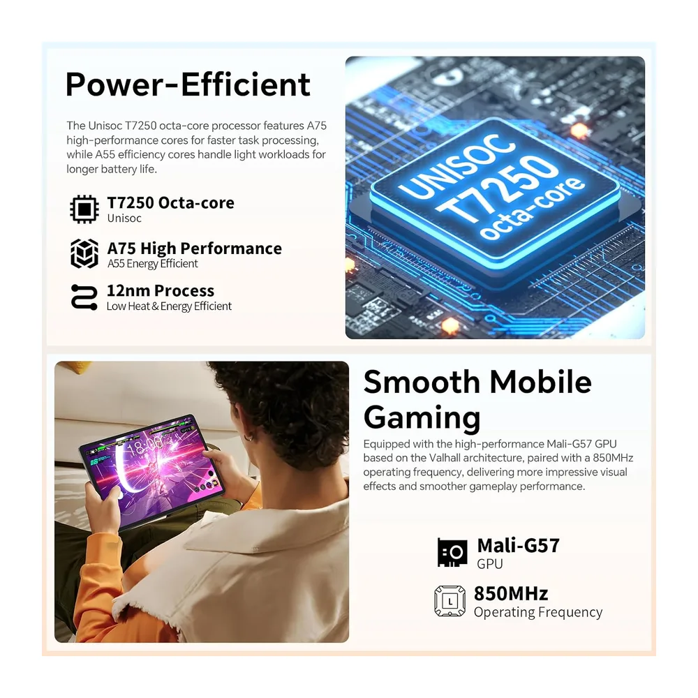 TECLAST P50T Android 16 Tablet 11 Pollici Gemini AI — 3