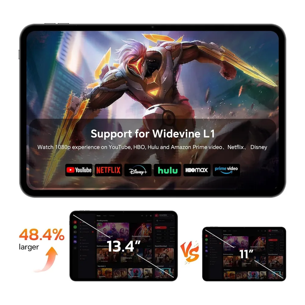 TECLAST T65 13.4" 120Hz Android16 4G Lte — 2