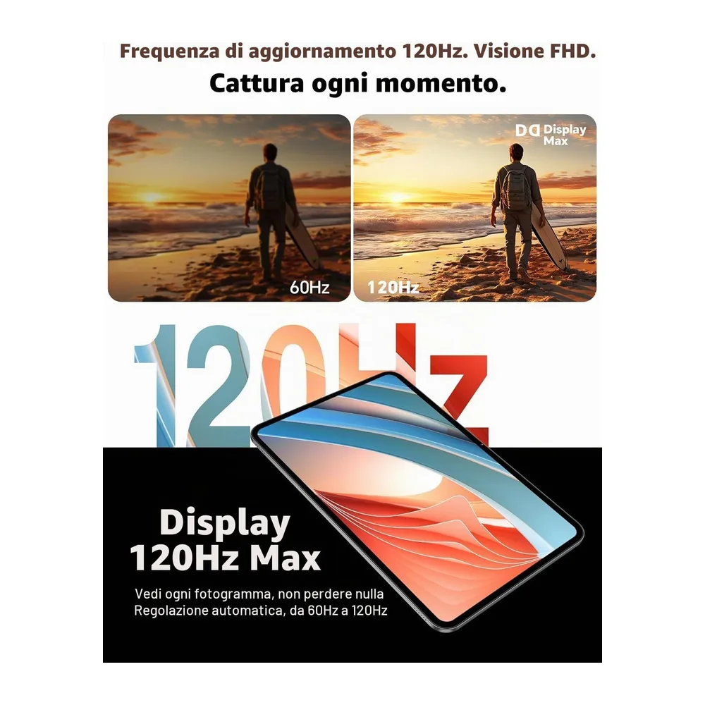 TECLAST T65 13.4" 120Hz Android16 4G Lte — 3