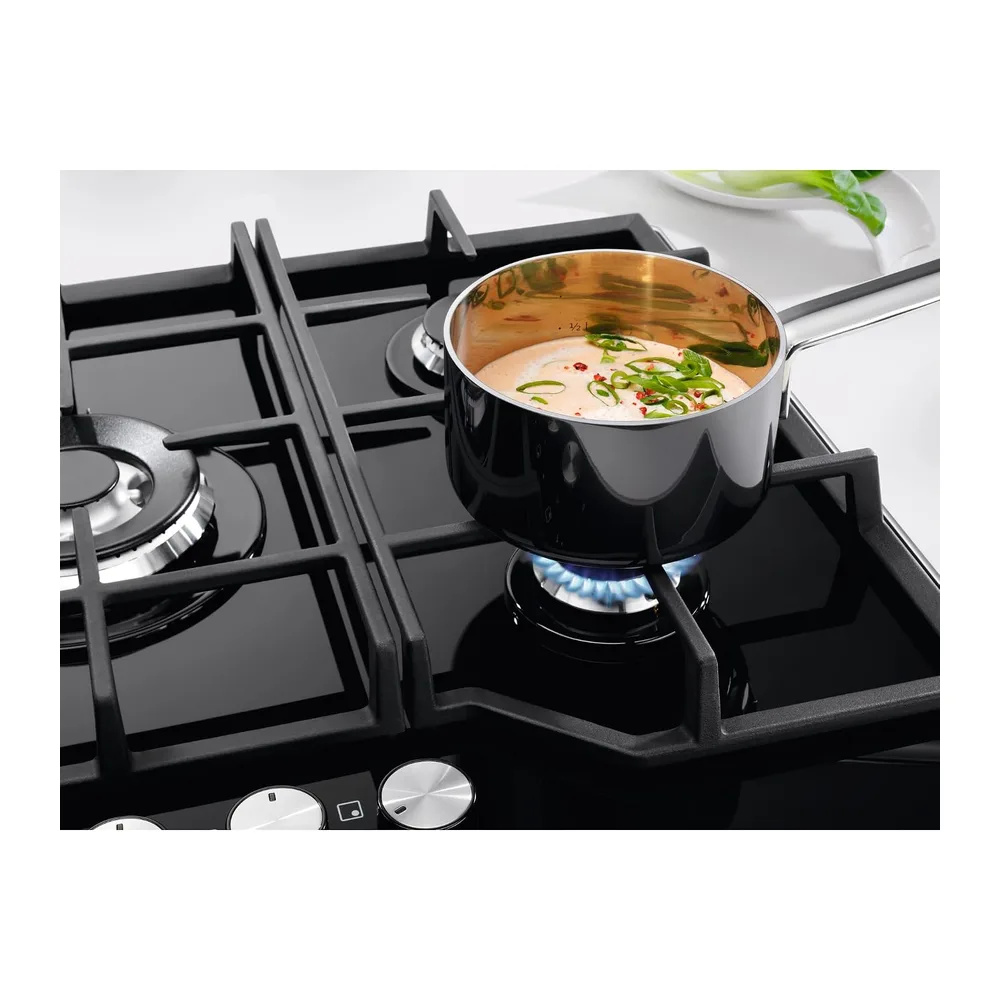 Electrolux Piano Cottura a Gas 60 cm EGM6343YAK Nero — 4