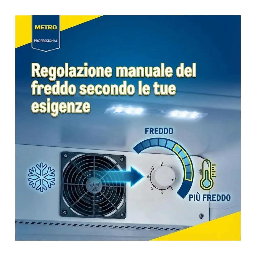 METRO Professional Frigorifero per Bevande GSC4240 con Porta in Vetro — 2