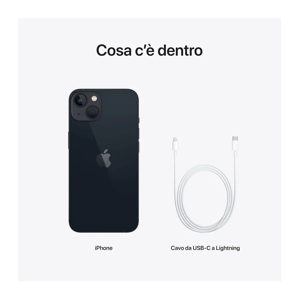 Apple iPhone 13, 128GB, Mezzanotte - (Ricondizionato) — 6