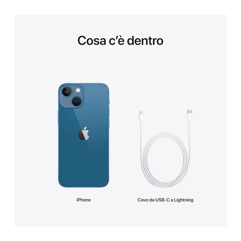 Apple iPhone 13 Mini 128GB - Azzurro (Ricondizionato) — 6