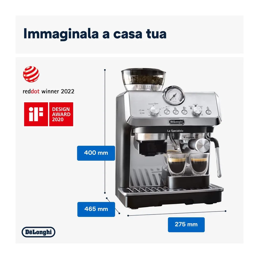 De'Longhi LA SPECIALISTA ARTE EC9155.MB Macchina da caffè Manuale — 3