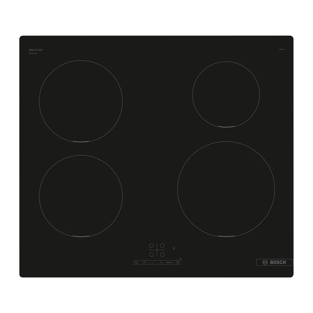 Bosch PUE611BB5J Serie 4 Piano cottura a induzione 60 cm 4 zone standard