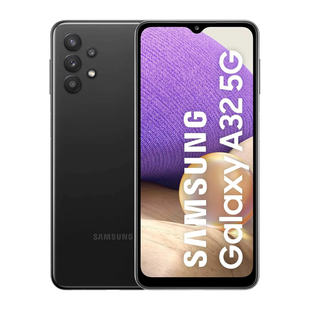 2021 Samsung Galaxy A32 5G Dual SIM, 64GB, 4GB RAM, Fantastico Nero (Ricondizionato)