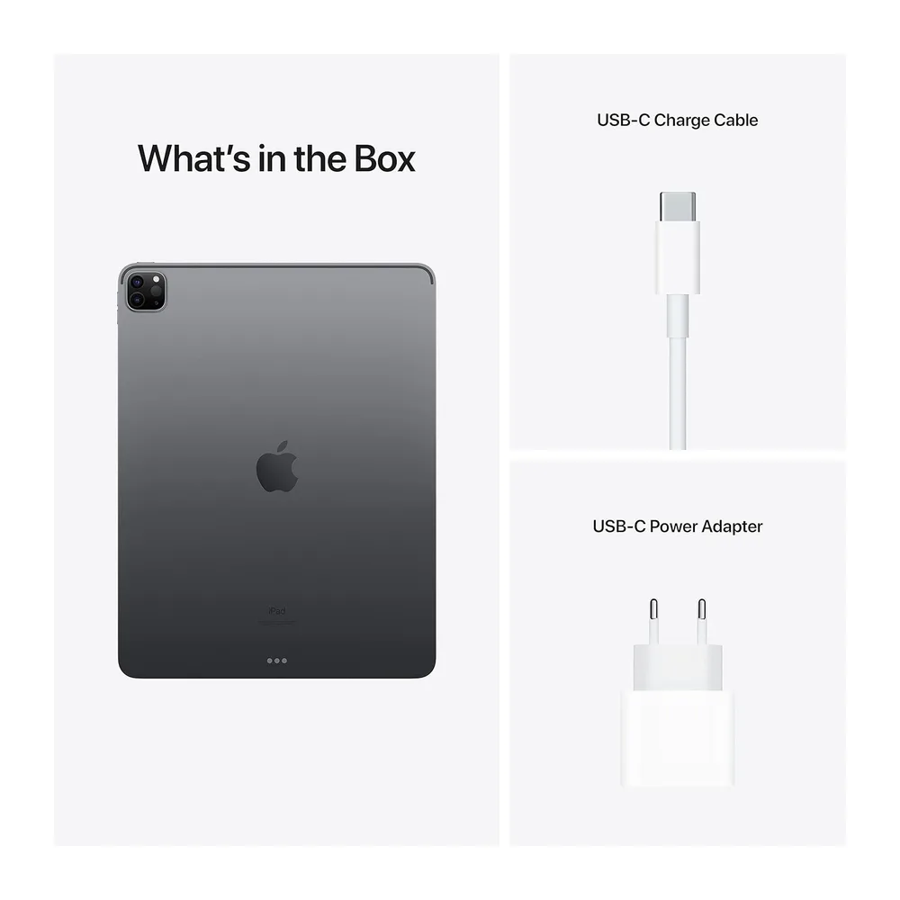 Apple iPad Pro (5ª Generazione, 12.9-pollici, 2021), 128GB, Wi-Fi + Cellular, Grigio Siderale (Ricondizionato) — 6