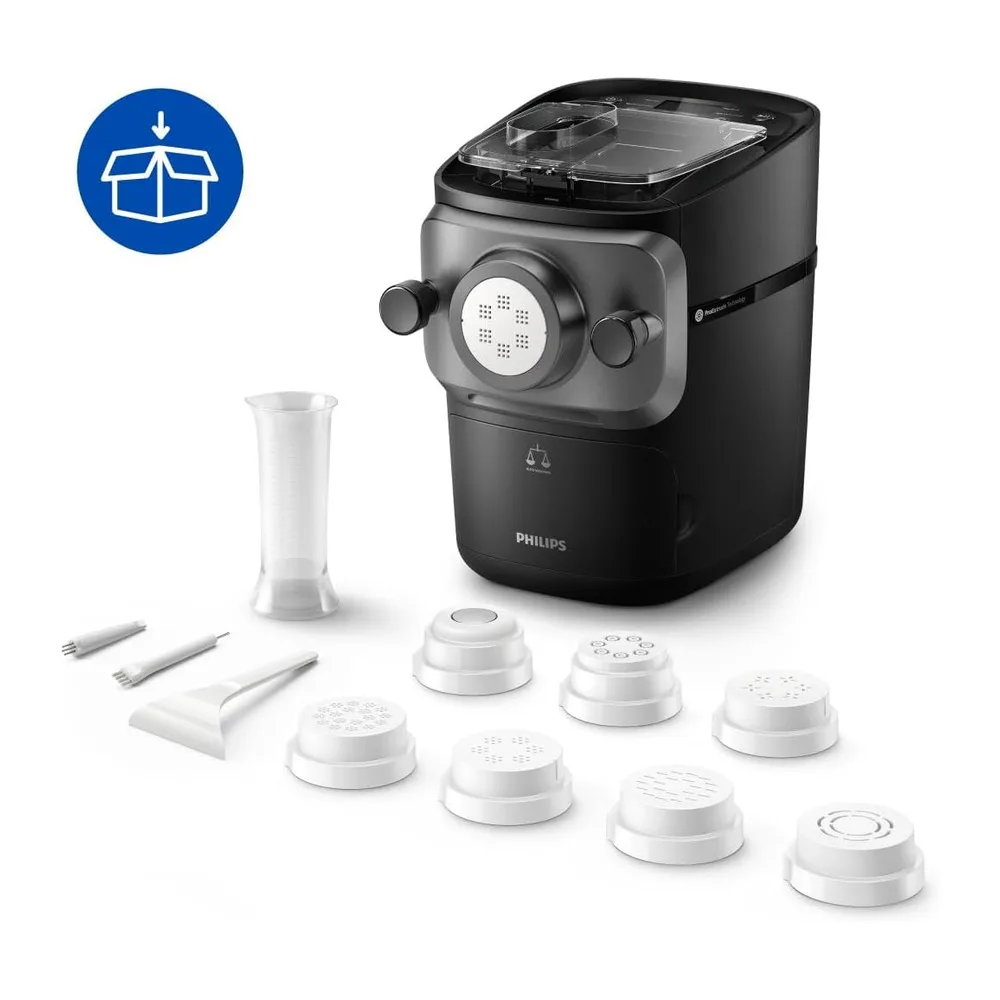 Philips Macchina per la Pasta 7000, tecnologia ProExtrude, 8 dischi, Nero — 2