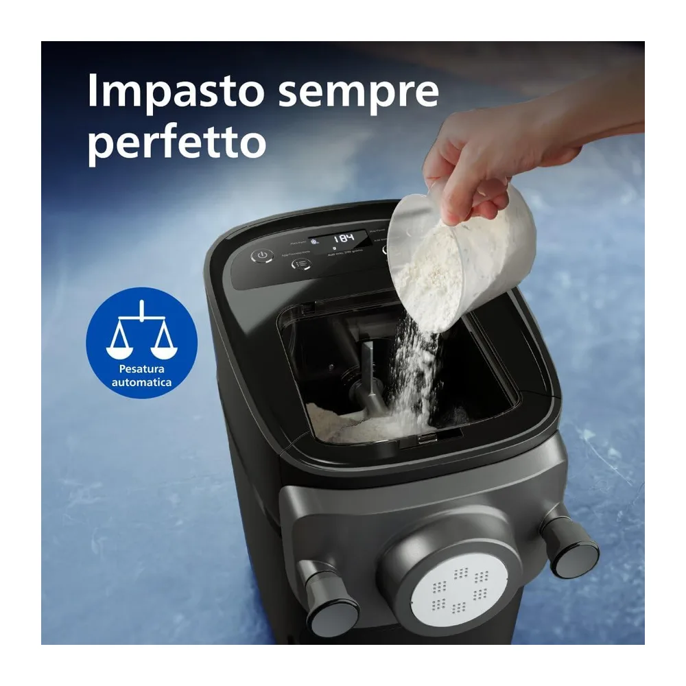 Philips Macchina per la Pasta 7000, tecnologia ProExtrude, 8 dischi, Nero — 3