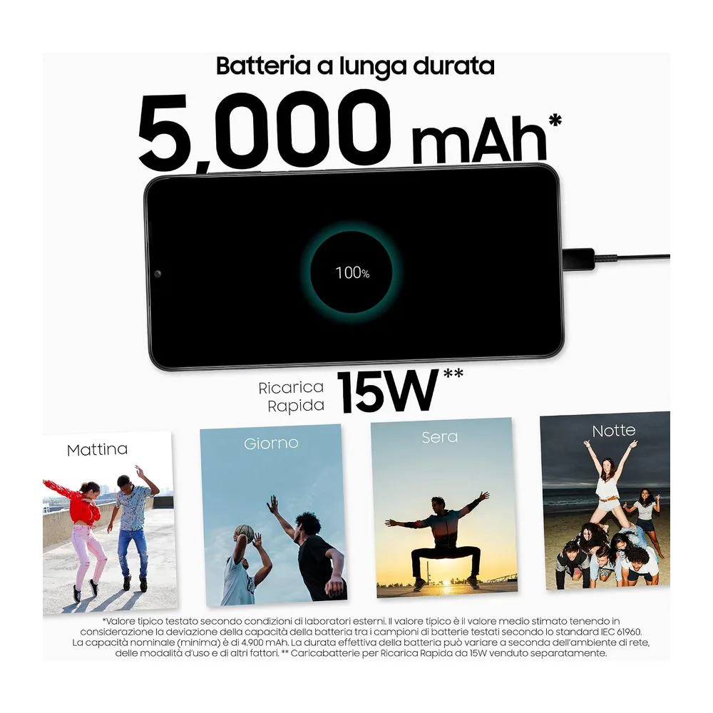 Samsung Galaxy A13 6.6 SM-A137F 64 GB 4GB RAM Black (Ricondizionato) — 5
