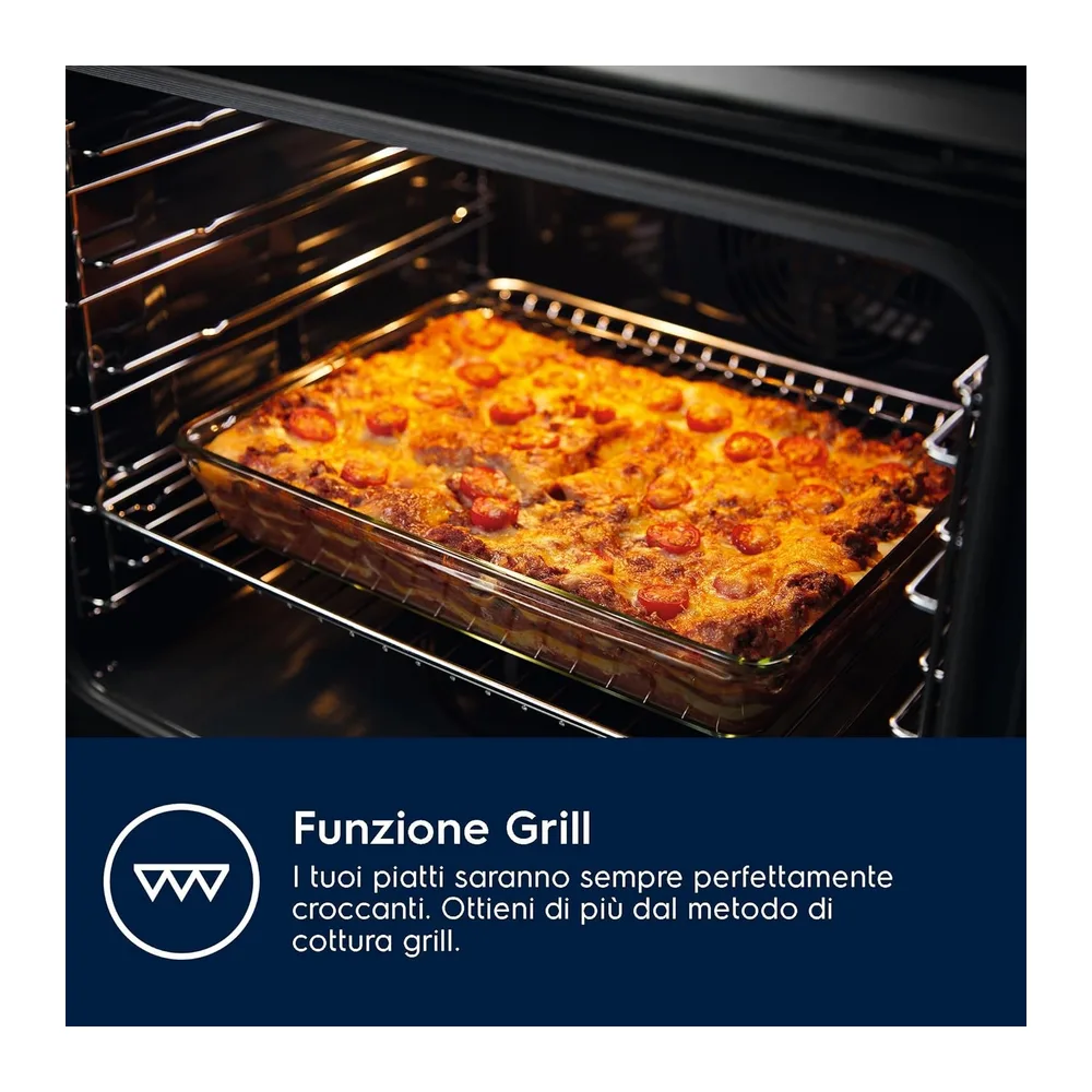 Electrolux EOF5H40BX Forno Elettrico Multifunzione 72L SurroundCook Inox [Classe di efficienza energetica A] — 4