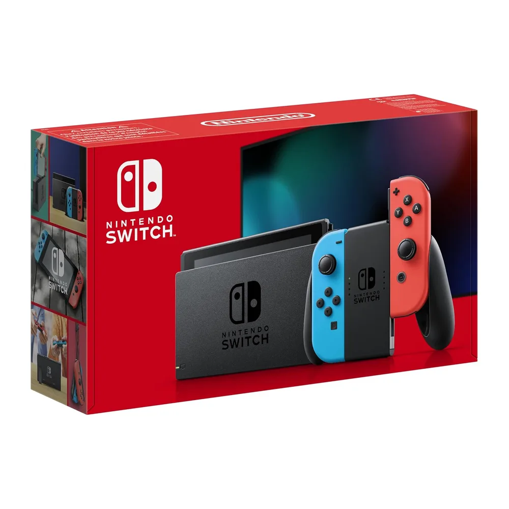 Nintendo Console Switch con Joy-Con Rosso Neon e Blu Neon
