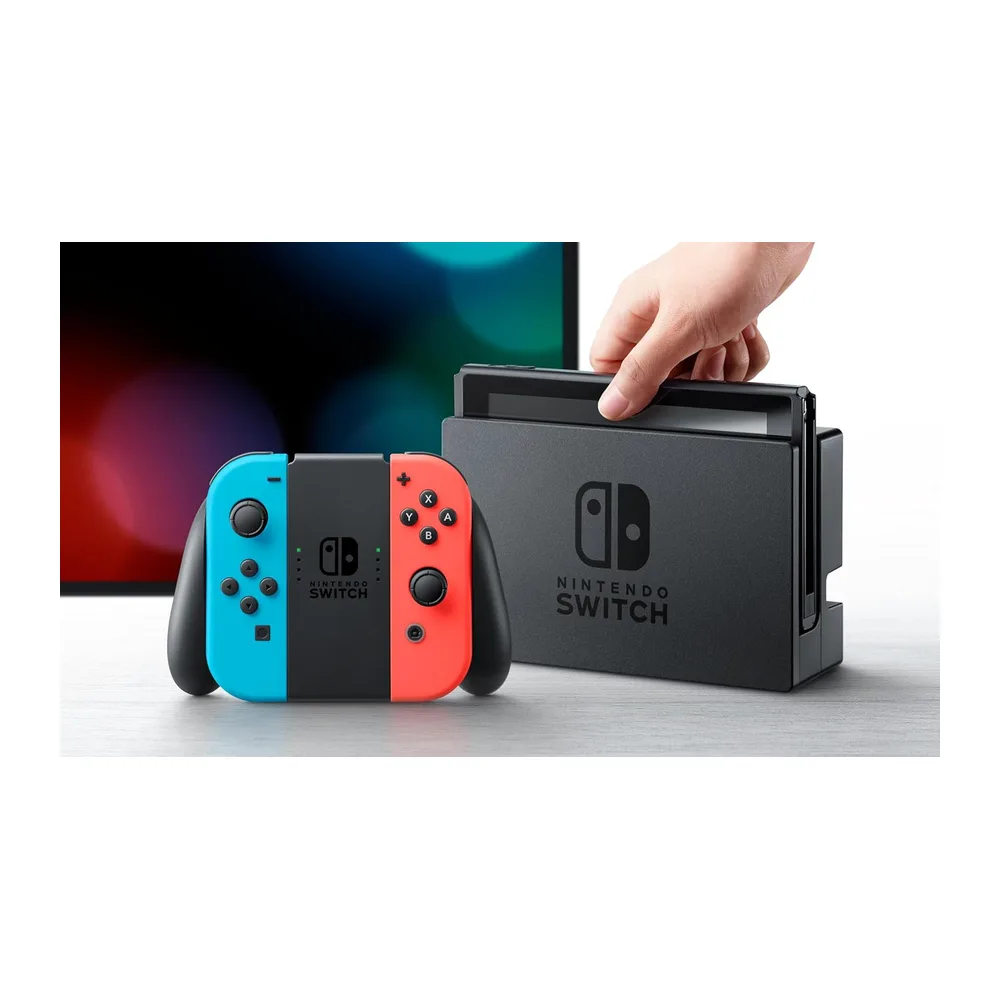 Nintendo Console Switch con Joy-Con Rosso Neon e Blu Neon — 3