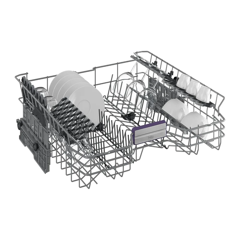 Beko BDFN36650XC lavastoviglie Libera installazione 16 coperti B [Classe di efficienza energetica B] — 5