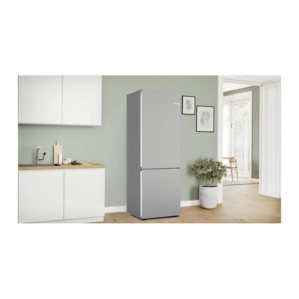 Bosch KGN492LDF Serie 4 Frigorifero Total No Frost 203 x 70 cm Acciaio [Classe di efficienza energetica D] — 3