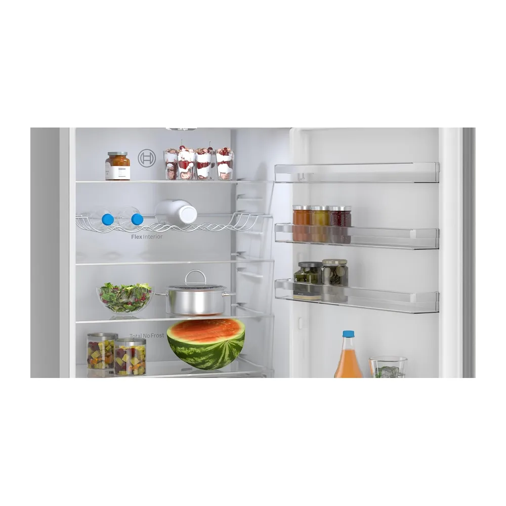 Bosch KGN492LDF Serie 4 Frigorifero Total No Frost 203 x 70 cm Acciaio [Classe di efficienza energetica D] — 6