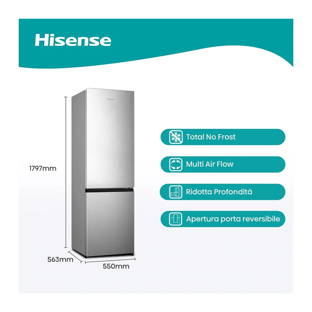 Hisense RB329N4ACE Frigorifero Combinato a libera installazione — 3