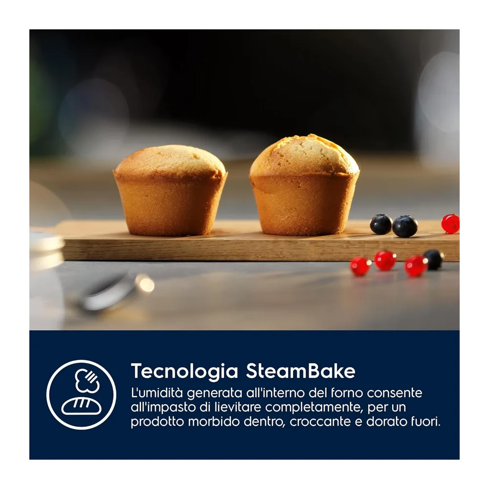 Electrolux Serie 500 Forno Multifunzione 72L SteamBake COD3S40X [Classe di efficienza energetica A] — 3