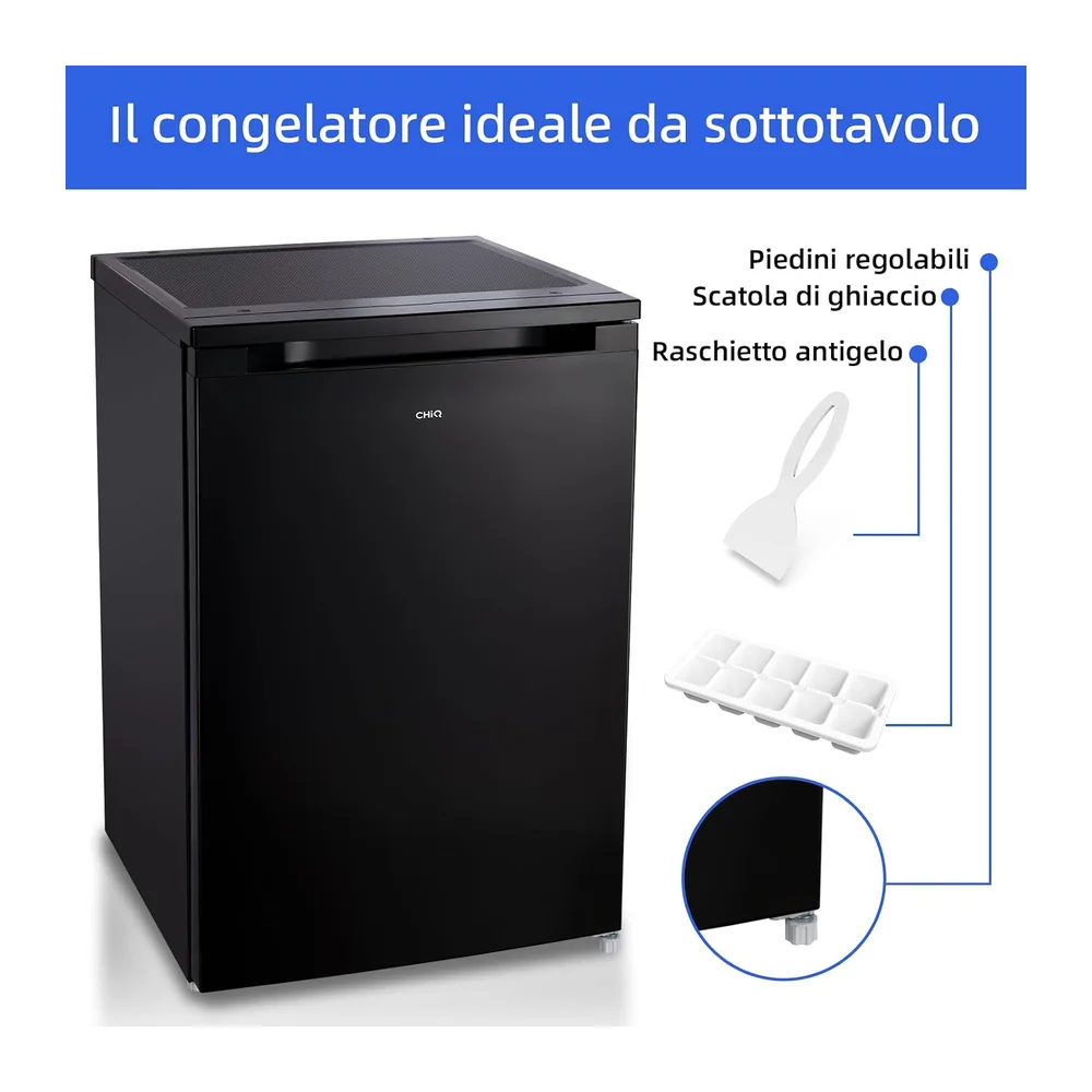 CHiQ CSD90D4D Mini Congelatore Verticale 85L — 6
