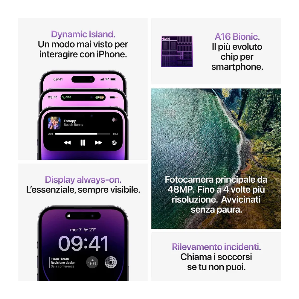 Apple iPhone 14 Pro Max 1TB - Viola Scuro (Ricondizionato) — 4
