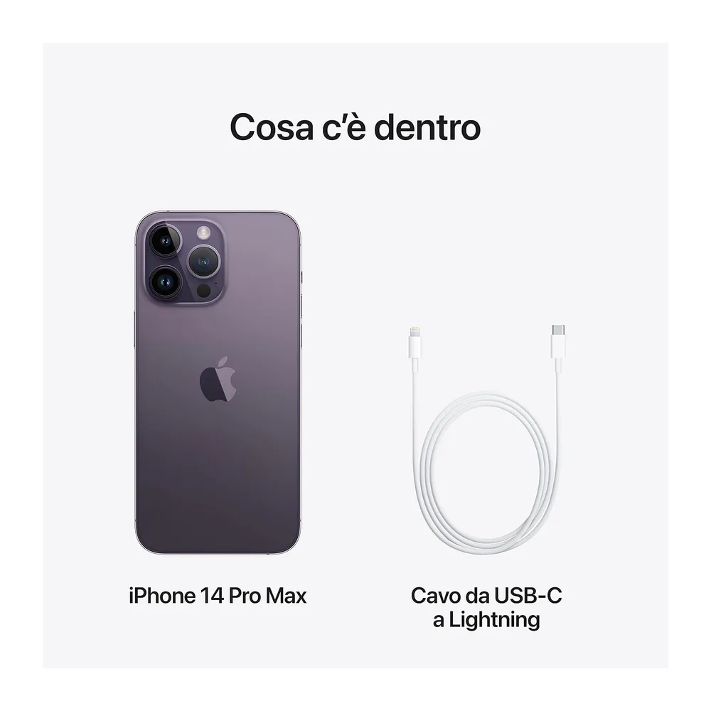 Apple iPhone 14 Pro Max 1TB - Viola Scuro (Ricondizionato) — 5