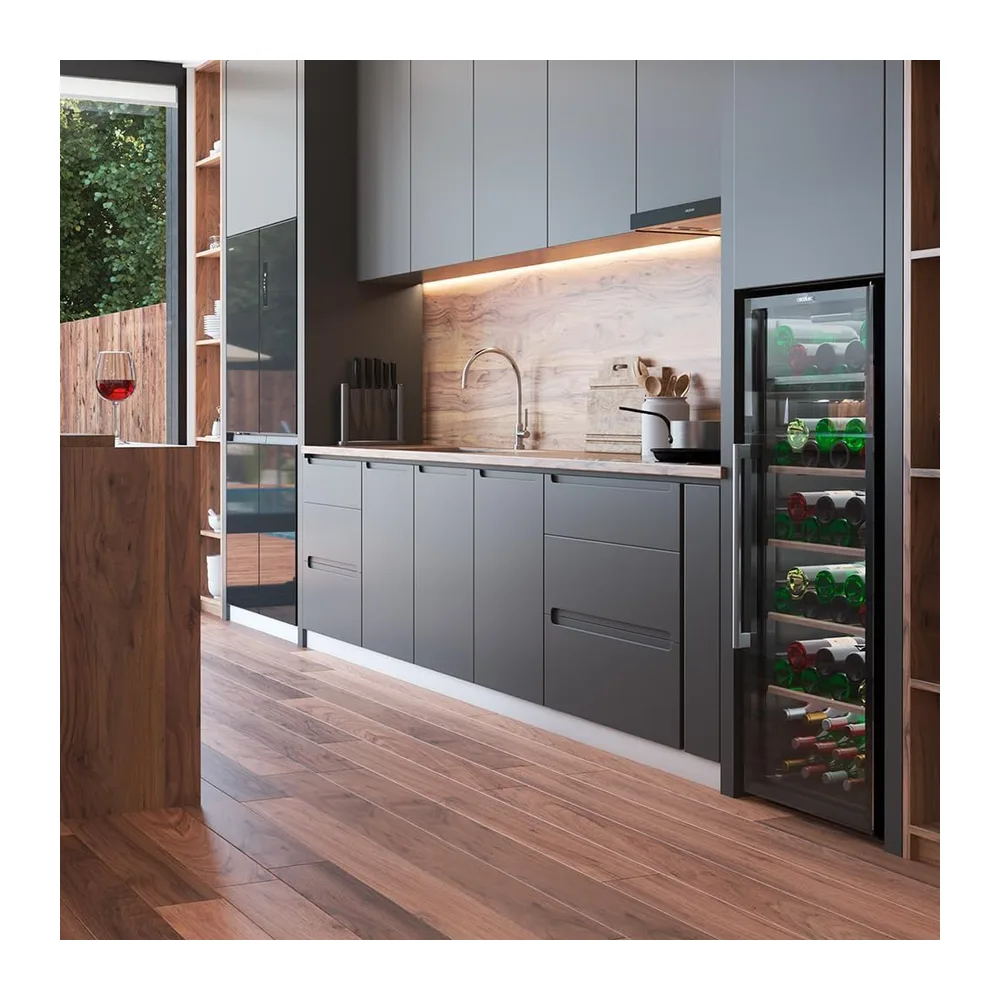 Cecotec Cantinetta 98 Bottiglie Bolero Grand Sommelier 98000 Black: Cantinetta Da 128,5 cm Con Sistema Di — 3
