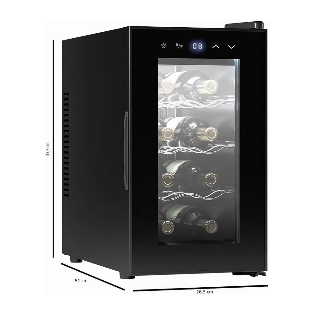 Cecotec Enoteca 8 Bottiglie Bolero Grandsommelier 830 Coolcrystal — 2