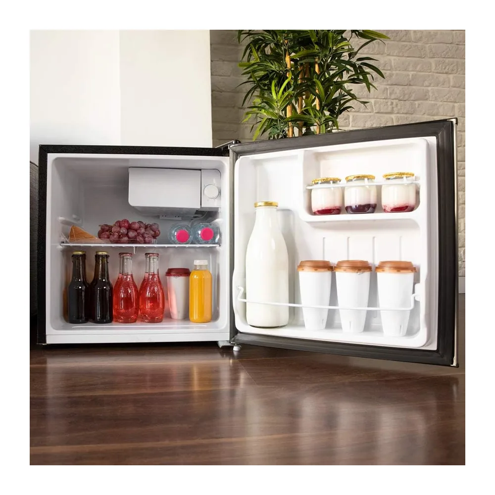 Cecotec Mini Frigoriferi - Frigorifero Minibar 46L GrandCooler 20000 SilentCompress Inox E. Altezza 48,7cm, — 4