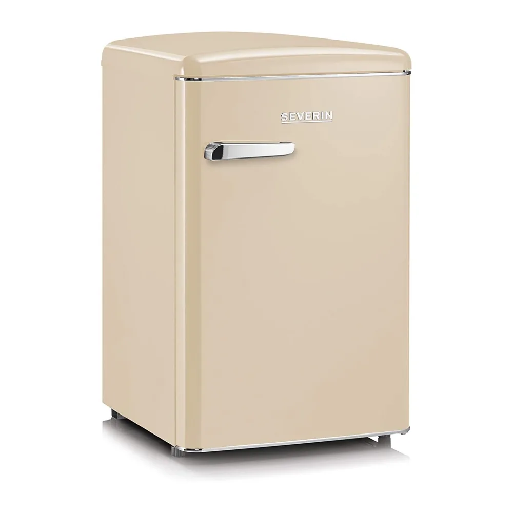 Cecotec Mini Frigorifero Retro Bolero Coolmarket 2D Origin 86 Beige E. Due Porte Beige di 89,3cm di Altezza e — 2