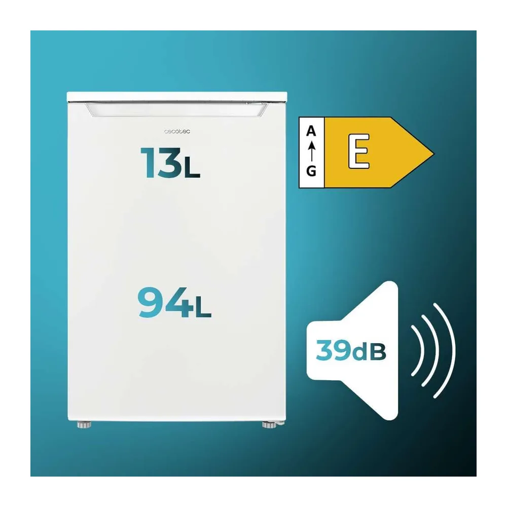 Cecotec Mini Frigorifero 107 L Bolero CoolMarket TT 107 White — 3