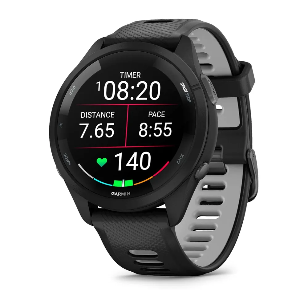 Garmin Forerunner 265, Smartwatch per la corsa, 46mm, GPS multi-band, Display AMOLED, VO2max, HRV Status, — 2