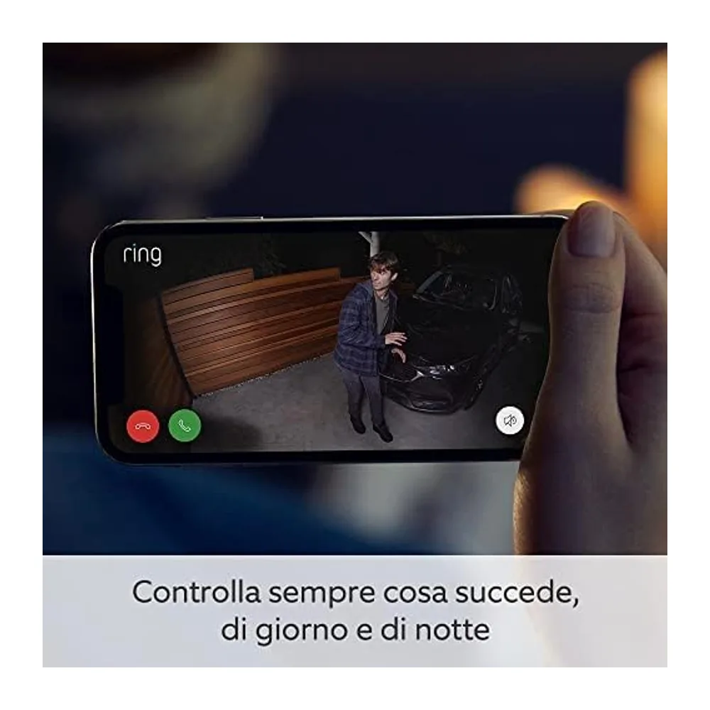 Ring videocamera Plus con faretti a batteria (Spotlight Cam Plus) — 3