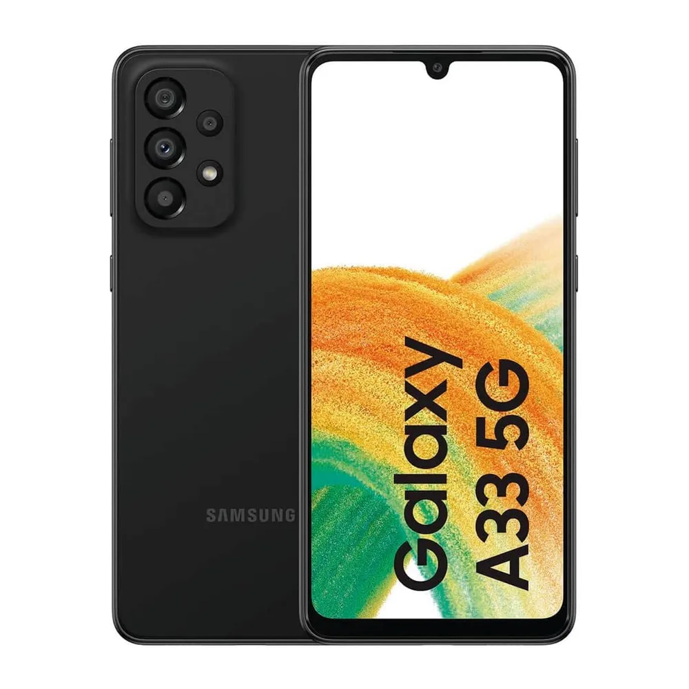 Samsung Galaxy A33 5G SM-A336B 16.3cm (6.4) Hybrid Dual SIM Android 12 USB Type-C 6GB 128GB 5000mAh Black