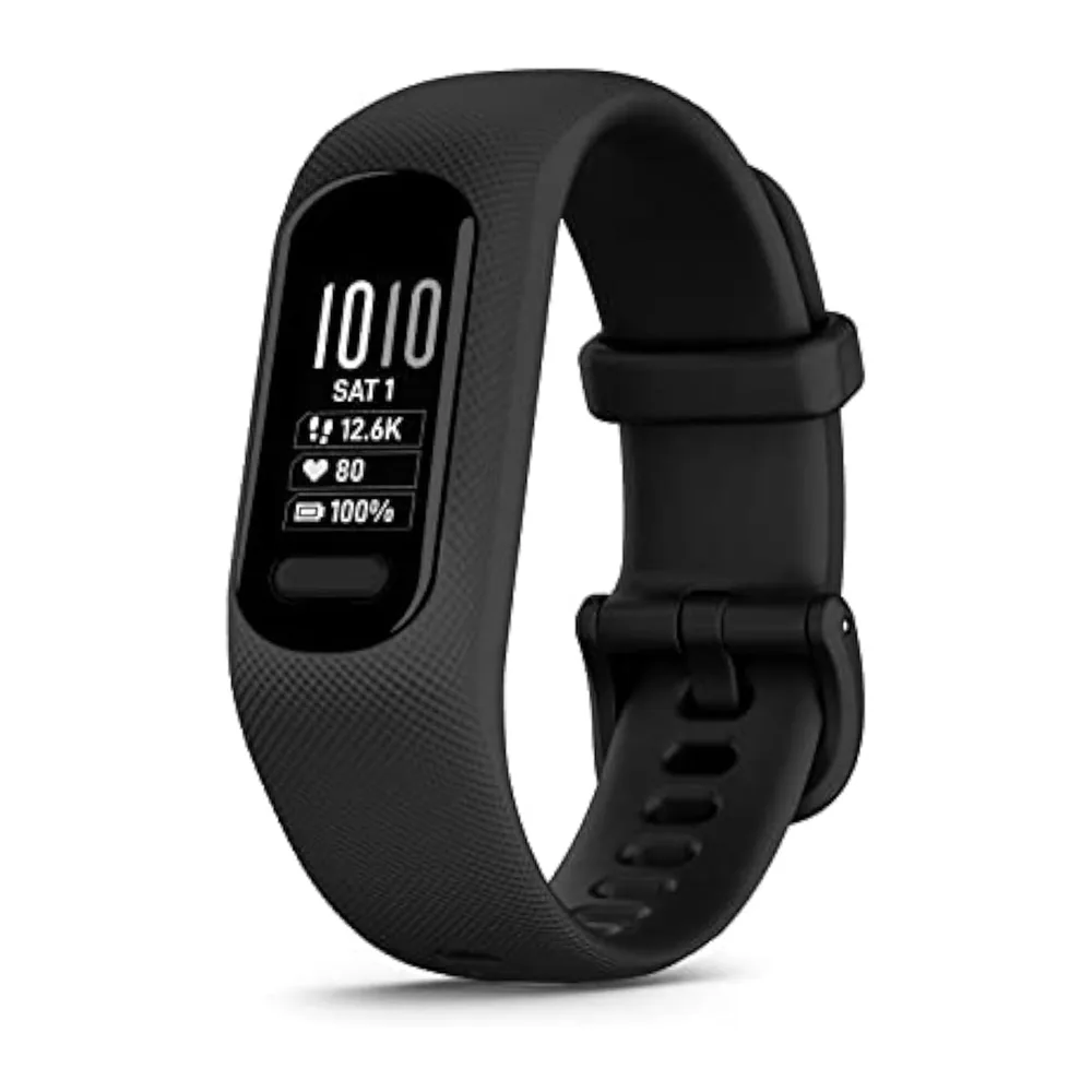 Garmin vívosmart 5, Smartband, Activity Tracker, Cardio, SpO2, GPS Smartphone, Passi, Calorie, Stress, 15
