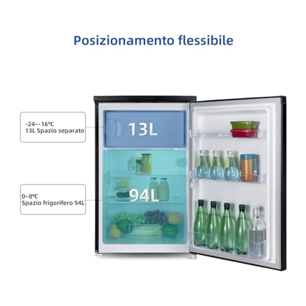 CHiQ Frigorifero-congelatore da 107 litri — 5
