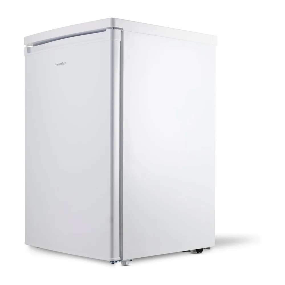 PremierTech Frigorifero con Congelatore 109 Litri Bianco Sottotavolo PT109F [Classe di efficienza energetica — 3