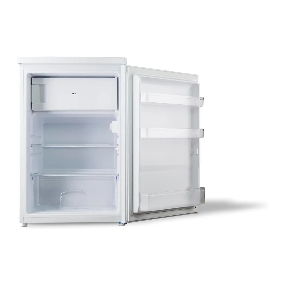 PremierTech Frigorifero con Congelatore 109 Litri Bianco Sottotavolo PT109F [Classe di efficienza energetica — 4