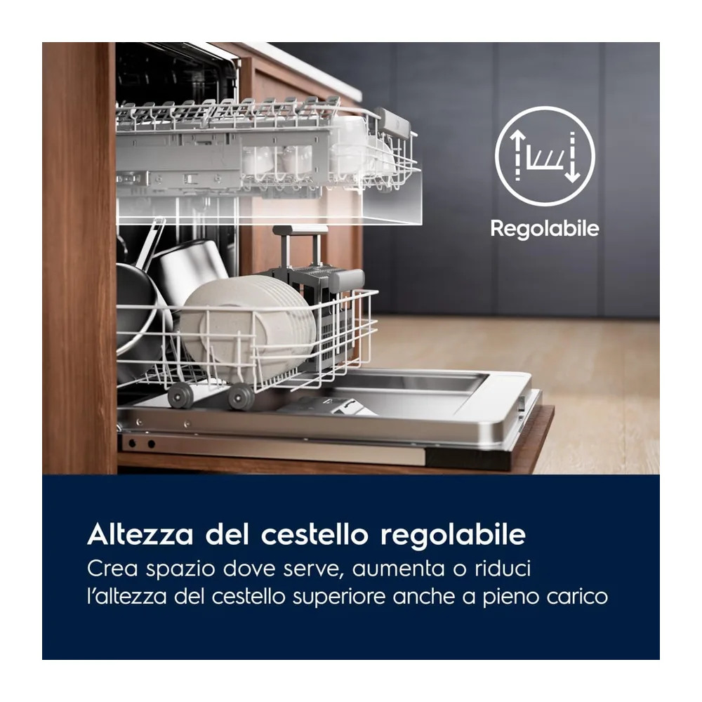 Electrolux LSV48400L Lavastoviglie Incasso Totale 14 Coperti SatelliteClean [Classe di efficienza energetica — 4