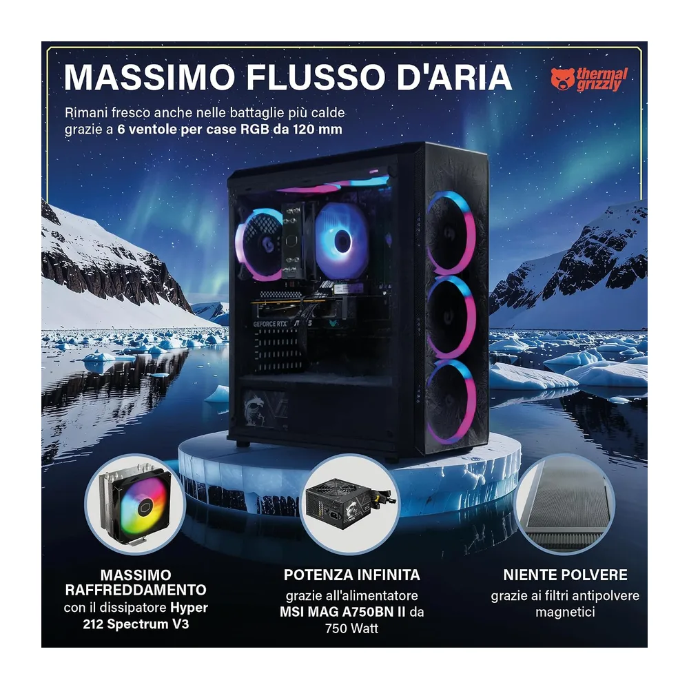 Greed® Mk2 - Gaming PC– AMD Ryzen 7 5700X + AMD Radeon RX 9060 XT (8GB) — 4