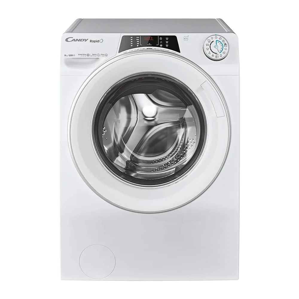 Candy RapidÓ Lavatrice 8 Kg, 1200 Giri, Motore Inverter Speed Drive, Funzione Vapore, Wi-Fi + BLE, Programmi — 2