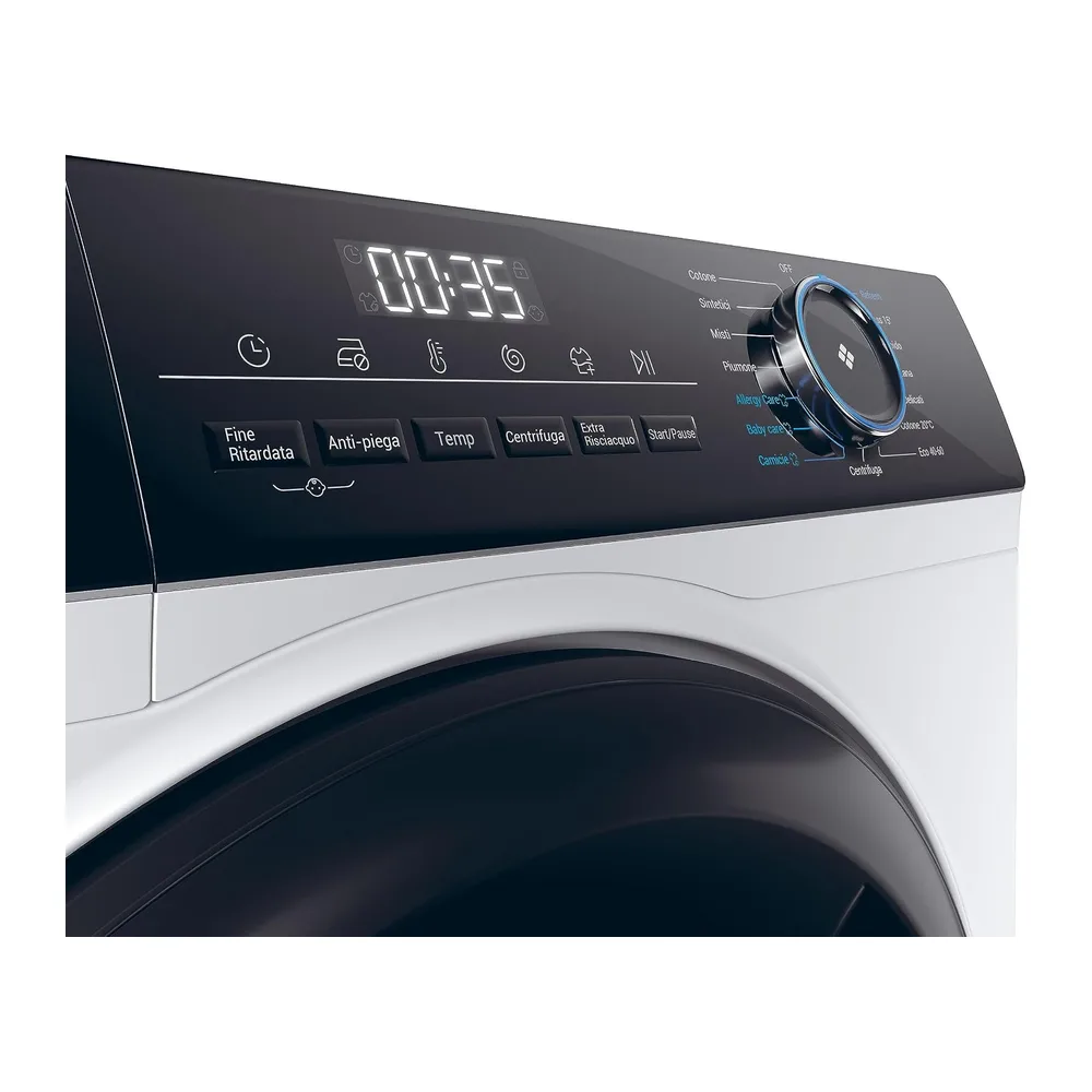 Haier I-Pro Serie 3 Lavatrice 9 Kg, Libera Installazione, Carica Frontale, Classe A, 1400 Giri, Motore Direct — 4