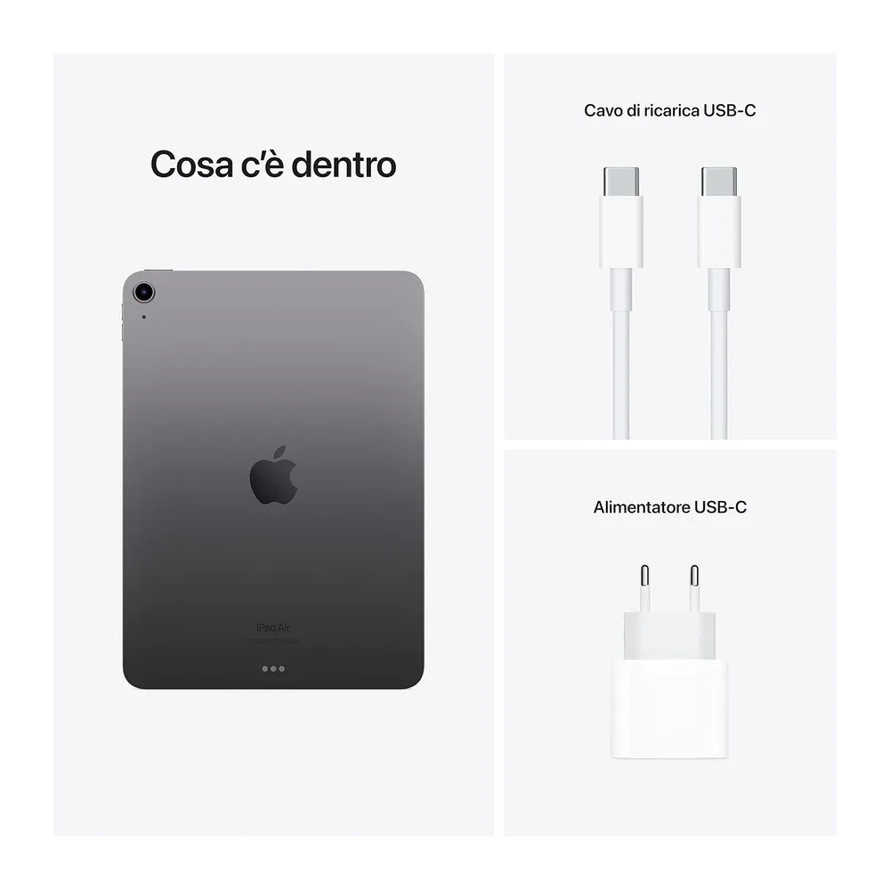 Apple 2022 iPad Air (5a. generazione) (10.9-pollici — 6