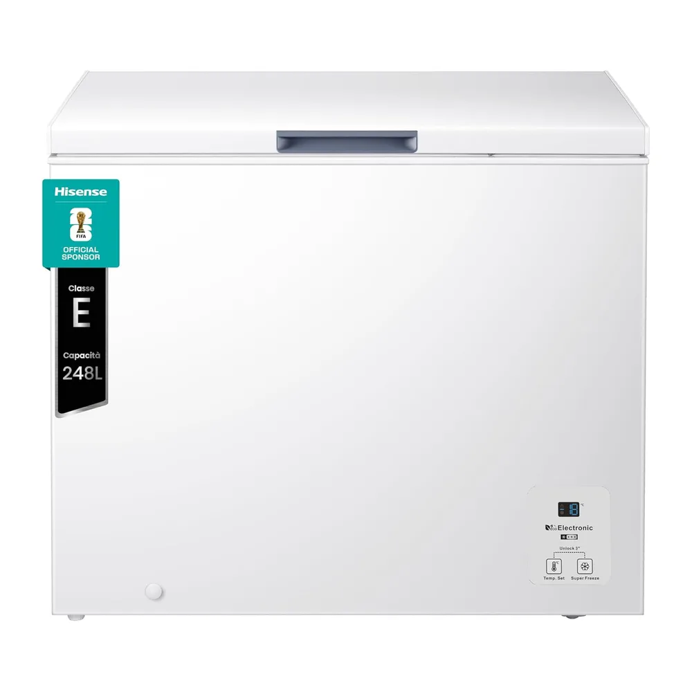 Hisense FC321D4AWLE Congelatore a Pozzo 248 L di capacità