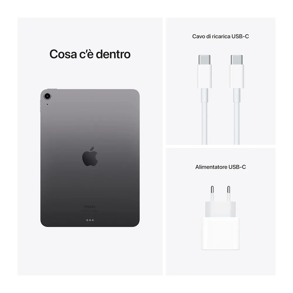 Apple 2022 iPad Air (10.9-pollici, Wi-Fi, 256GB)-Grigio siderale (Ricondizionato) — 6