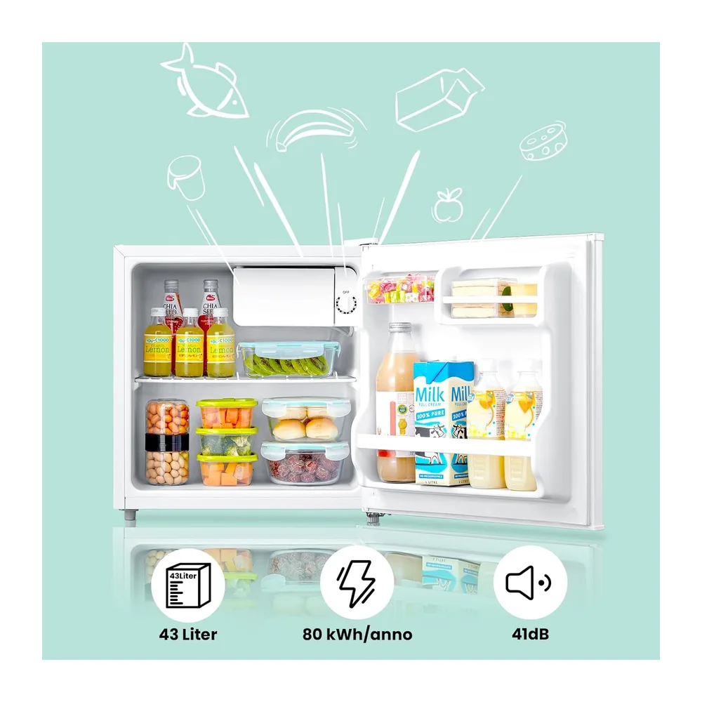 COMFEE' Mini Frigo da Camera 43L con Chiller Box 0-10℃ — 3