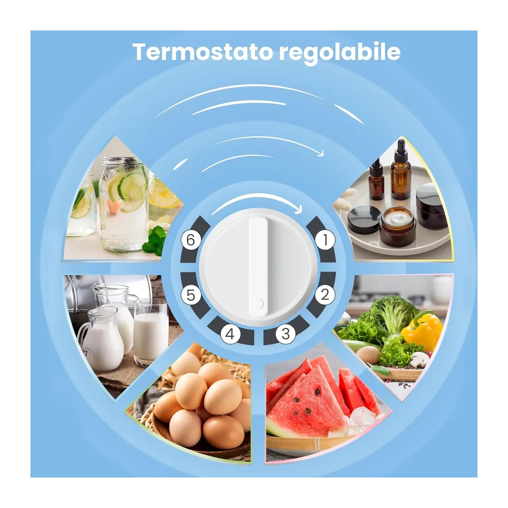 COMFEE' Mini Frigo da Camera 43L con Chiller Box 0-10℃ — 4